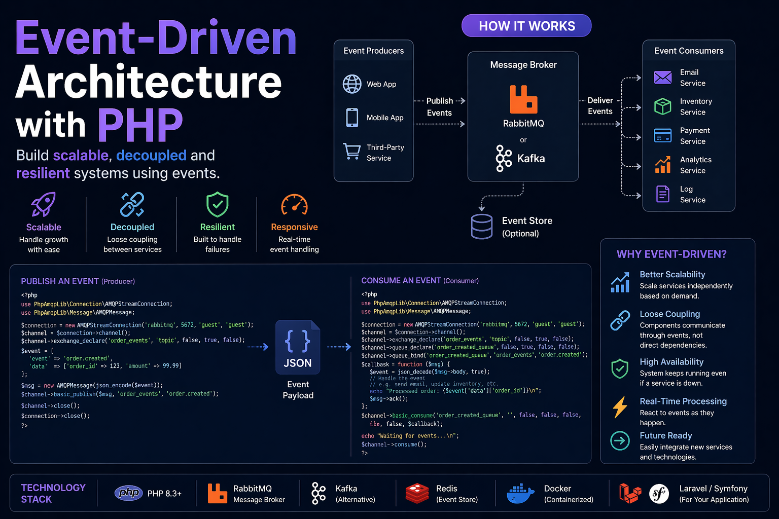 Event-Driven Architecture with PHP