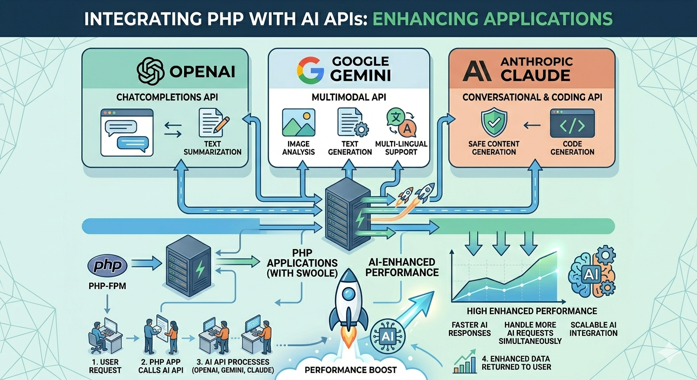 Integrating PHP with AI APIs (OpenAI, Gemini, Claude)