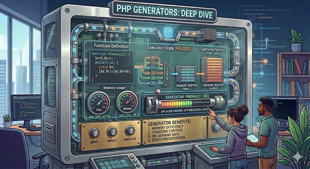 PHP Generators: Advanced Usage Examples