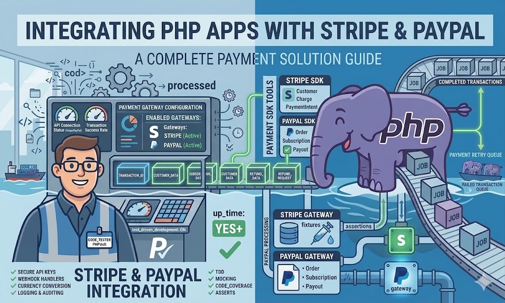 Integrating PHP Apps with Stripe & PayPal