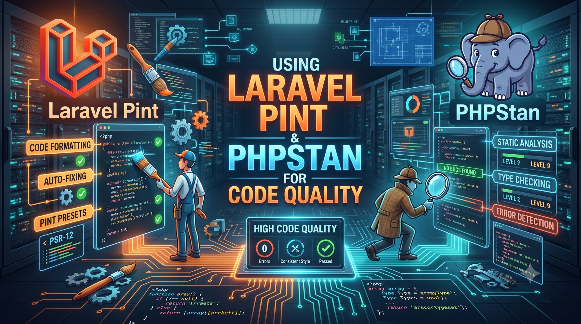 Using Laravel Pint and PHPStan for Code Quality