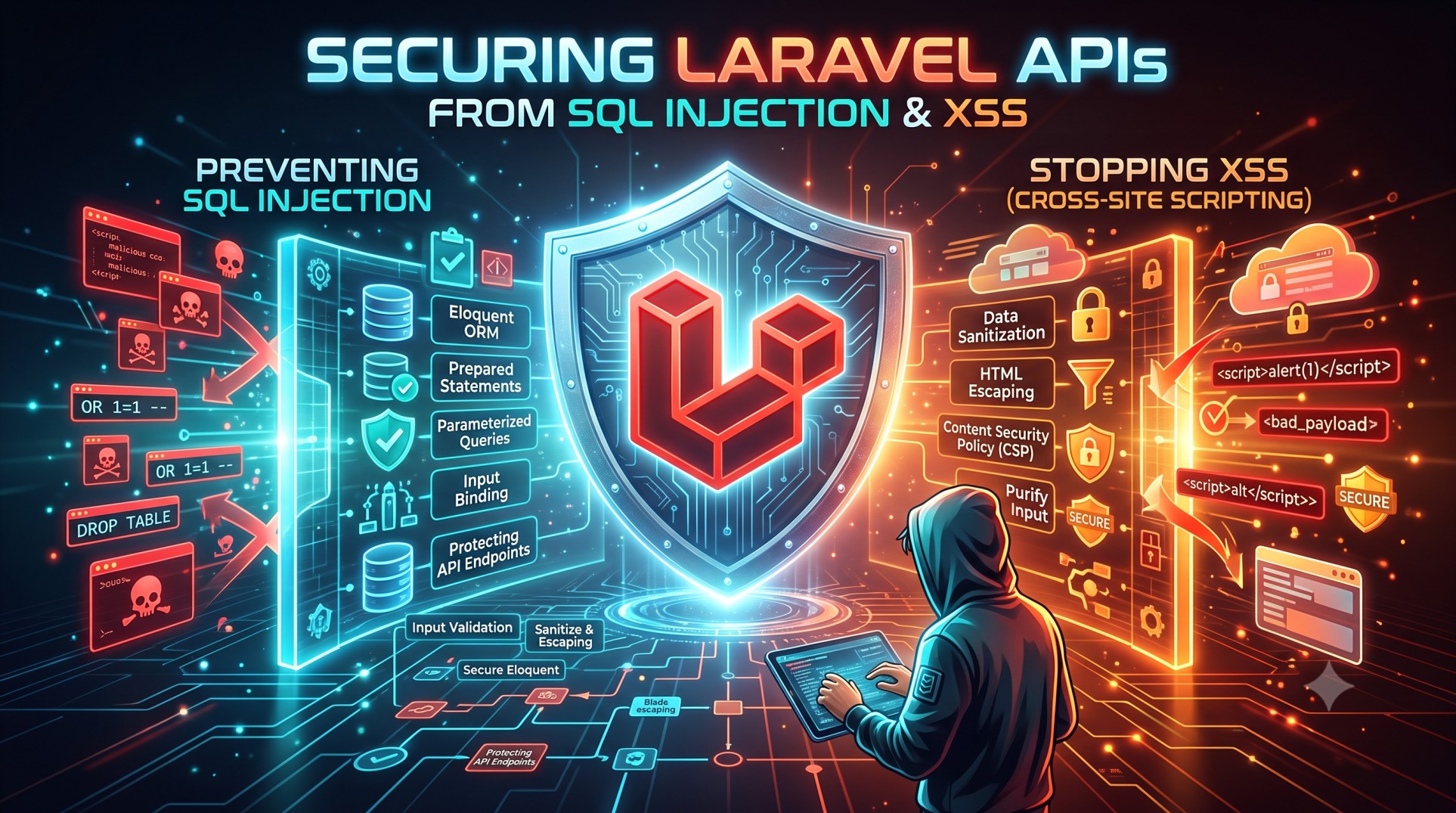 Securing Laravel APIs from SQL Injection & XSS