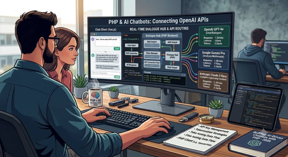 PHP & AI Chatbots: Connecting OpenAI APIs
