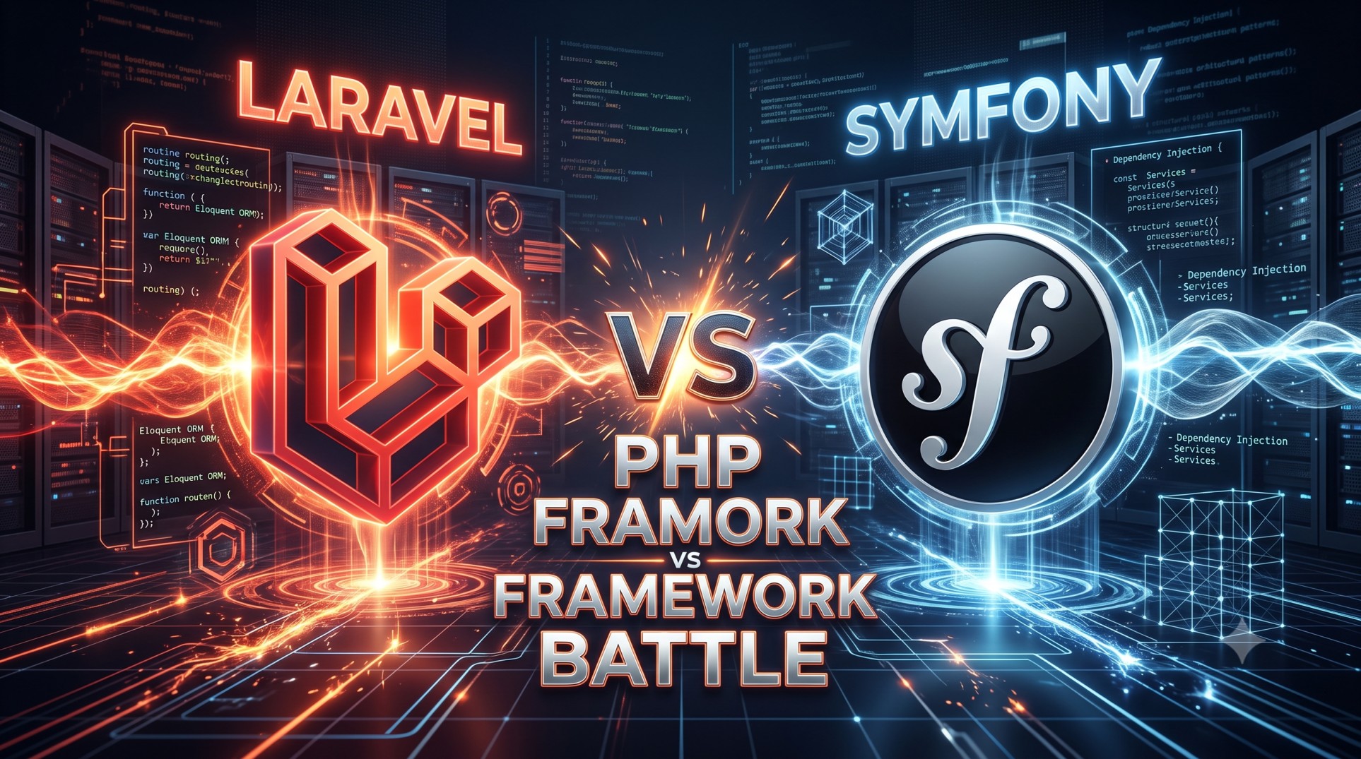 Laravel vs Symfony: PHP Framework Battle