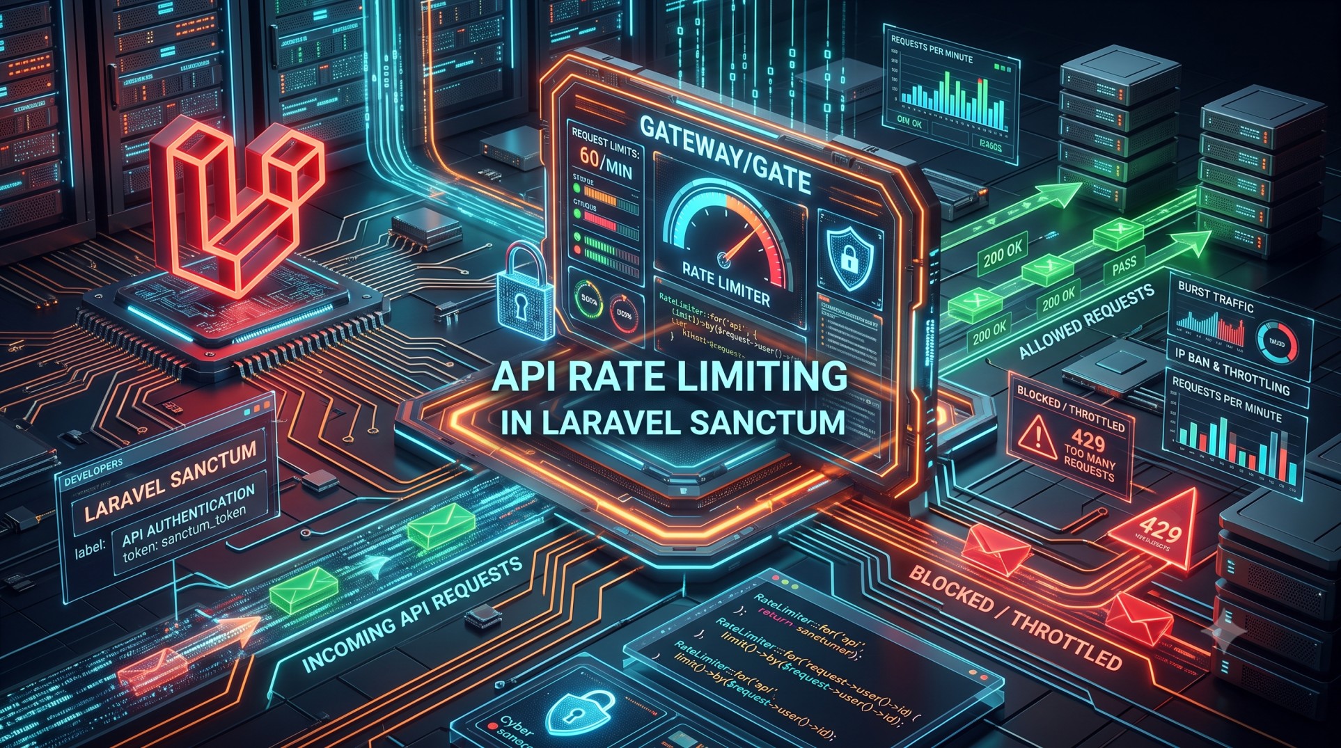 API Rate Limiting in Laravel Sanctum